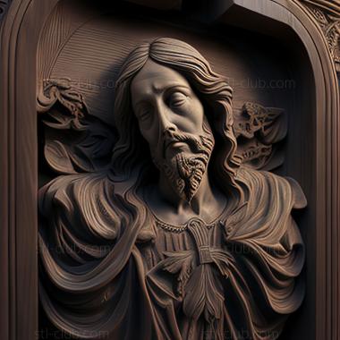 3D model st jesus (STL)